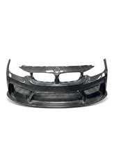 Load image into Gallery viewer, BMW 3 Series F80 F82 F83 Carbon Fiber 3D Front Bumper (2011-2019)
