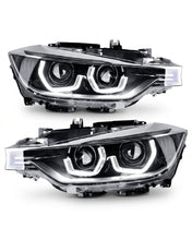 Load image into Gallery viewer, BMW 3-Series F30 F35 Modern Style LED Headlights (2013-2015)