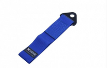 Load image into Gallery viewer, Megan Racing Tow Strap 50mm for Universal Vehicles - 2" Nylon Webbing, 0.6" Bolt Hole, 3,500 Lbs Capacity