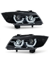 Load image into Gallery viewer, BMW 3-Series E90/E91 "TRON" Headlights 2005-2012