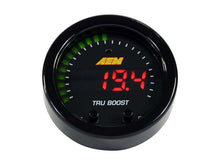 Load image into Gallery viewer, AEM X-Series Tru-Boost Controller Gauge w/ Boost Control Solenoid 80PSIg Internal MAP Sensor 30-0352
