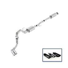 Load image into Gallery viewer, Ford Racing 15-18 F-150 2.7L Cat-Back Sport Exhaust System - Side Exit Chrome Tips M-5200-F1527RSCA