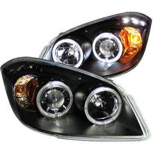 Load image into Gallery viewer, Anzo 2005-2010 Chevrolet Cobalt Projector Headlights w/ Halo Black w/ LED