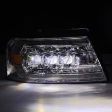 Load image into Gallery viewer, AlphaRex 04-08 Ford F150 / 06-08 Lincoln Mark LT NOVA LED Proj Headlights Chrome w/Activ Light/Seq 880129 *Discontinued