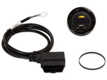 Load image into Gallery viewer, AEM Electronics X-Series OBDII Digital Datastream Gauge Black Bezel &amp; Black Face plate