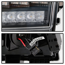 Load image into Gallery viewer, Spyder Jeep Wrangler 2018-2019 (Halogen Model Only) LED Front Bumper Lights - Seq. Signal - Black 5086785
