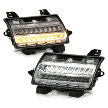 Load image into Gallery viewer, ANZO 18-19 Jeep Wrangler JL Halogen Chrome Clear w/ Sequential Signal 511083