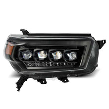 Load image into Gallery viewer, AlphaRex 10-13 Toyota 4Runner NOVA LED Proj Headlights Plank Style Alpha Black w/Seq Signal/DRL 880758 *Discontinued