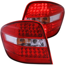 Load image into Gallery viewer, Anzo 2006-2007 Mercedes Benz M Class W164 LED Tail lights Red/Clear
