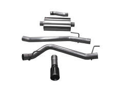 Load image into Gallery viewer, Corsa 2020 Jeep Gladiator JT 3.6L, Single Side Exit Cat-Back Exhaust System w/ Single 4in Black Tip 21060BLK