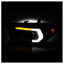 Load image into Gallery viewer, Spyder Toyota Tacoma 16-18 (TRD Model Only) Projector Headlights Black Smoke PRO-YD-TT16V1-SEQ-BSM 5087553