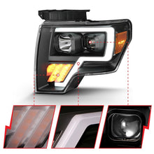Load image into Gallery viewer, ANZO 2009-2014 Ford F-150 Projector Light Bar G4 H.L. Black Amber 111445