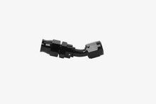 Load image into Gallery viewer, Aeromotive PTFE Hose End - AN-06 - 45 Deg - Black Anodized 15351
