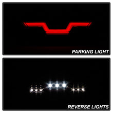 Load image into Gallery viewer, Spyder 15-16 Ford Mustang LED Reverse Lights - Black Smoke w/ Red Bar (ALT-YD-FM15RED-REV-BSM) 5082794