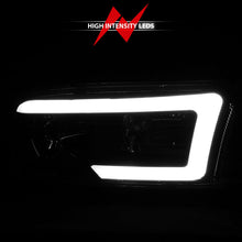 Load image into Gallery viewer, Anzo 99-17 GMC Sierra/Denali Headlights Black Amber (w/C Light Bars) 111522