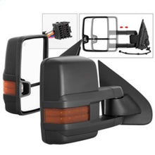 Load image into Gallery viewer, SPYDER xTune Chevy Silverado 14-16 Heated Amber LED Signal Telescoping Mirrors MIR-CSIL14S-G2-PWH-AM-SET 9936708