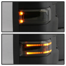 Load image into Gallery viewer, SPYDER xTune 15-17 Ford F-150 Heated LED Telescoping Pwr Mirrors - Smk (Pair) (MIR-FF15015S-G4-PWH-SM-SET) 9943065