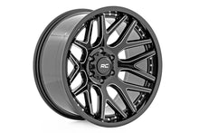 Load image into Gallery viewer, Rough Country 95 Series Wheel Gloss Black W/ Machine