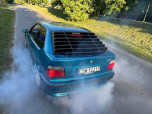 Load image into Gallery viewer, BMW E36 Compact Series 3 Black Back Windshield Louvers (1992 - 1999)