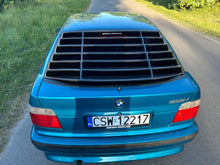 Load image into Gallery viewer, BMW E36 Compact Series 3 Black Back Windshield Louvers (1992 - 1999)