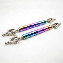 Load image into Gallery viewer, Universal Adjustable 5.5"-8" 2PC  Neochrome Bumper Lip Splitter Rods