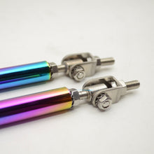 Load image into Gallery viewer, Universal Adjustable 5.5"-8" 2PC  Neochrome Bumper Lip Splitter Rods