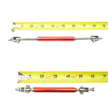 Load image into Gallery viewer, Universal Adjustable 5.5"-8" 2PC Red Bumper Lip Splitter Chin Rod