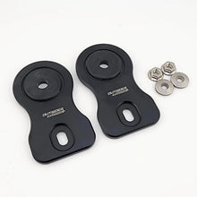 Load image into Gallery viewer, Nissan R-Chassis Flat Top Radiator Mounts