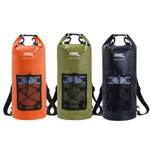 Load image into Gallery viewer, 3D MAXpider Roll-Top Dry Bag Backpack - Black 6117-09