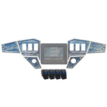 Load image into Gallery viewer, RZR Dash Panel Digital GPS 6 piece with switches