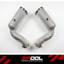 Load image into Gallery viewer, SPOOL Lamborghini URUS / Audi RSQ8 Downpipes - Catted or Race