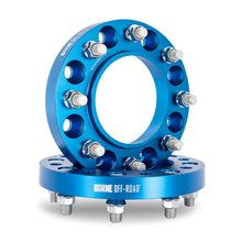 Load image into Gallery viewer, Borne Off-Road Wheel Spacers - 8X170 - 125 - 25mm - M14 - Blue BNWS-002-250BL