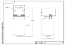 Load image into Gallery viewer, Aeromotive 10 Micron, Red/Black Canister Fuel Filter