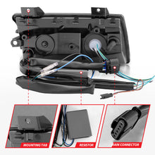 Load image into Gallery viewer, ANZO 2018-2021 Jeep Wrangler LED Side Markers Chrome Housing Smoke Lens w/ Seq. Signal Low Config 511087