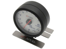 Load image into Gallery viewer, APEXi 60mm Oil Pressure Gauge White Face Black Bezel *Discontinued