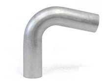 Load image into Gallery viewer, HPS Performance Products HPS 4-1/2" OD 100 Degree Bend 6061 Aluminum Elbow Pipe Tubing 15 Gauge w/ 6" CLR