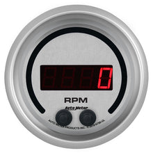 Load image into Gallery viewer, Autometer 85.7mm Silver 0-16K RPM Tachometer Ultra-Lite Elite Digital Gauge 6798-UL