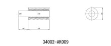 Load image into Gallery viewer, HKS Universal Ex H/M Sus 130-65 W/O Tail (Moo: 8pcs)