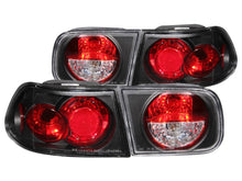 Load image into Gallery viewer, Anzo 1992-1995 Honda Civic Taillights Black