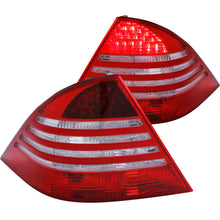 Load image into Gallery viewer, Anzo 2000-2005 Mercedes Benz S Class W220 LED Taillights Red/Clear