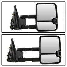 Load image into Gallery viewer, SPYDER xTune Chevy Silverado 14-16 Heated Amber LED Signal Telescoping Mirrors MIR-CSIL14S-G2-PWH-AM-SET 9936708