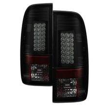 Load image into Gallery viewer, Spyder 08-16 Ford Super Duty LED Tail Lights Black Smoke ALT-YD-FS07-LED-BSM 5083296