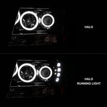 Load image into Gallery viewer, Anzo 2007-2013 Chevrolet Avalanche Projector Headlights w/ Halo Chrome