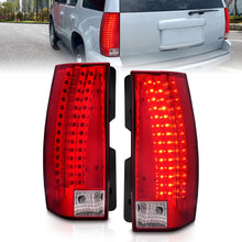 Load image into Gallery viewer, Anzo 2007-2014 Chevrolet Suburban LED Taillights Red/Clear - Escalade Look