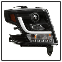 Load image into Gallery viewer, Spyder Chevy Tahoe / Suburban 2015 -2016 Projector Headlights - DRL LED - Black PRO-YD-CTA15-DRL-BK 5082541
