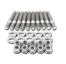 Load image into Gallery viewer, BLOX Racing SUS303 Stainless Steel Exhaust Manifold Stud Kit M8 x 1.25mm 45mm in Length - 7-piece BXFL-00307-7