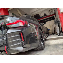 Load image into Gallery viewer, Carbon Fiber M Performance Style Rear Bumper Insert Trim Set for BMW G87 M2