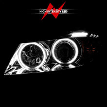 Load image into Gallery viewer, Anzo 2006-2008 BMW 3 Series E90-E91 Projector Headlights w/ Halo w/ LED Bar