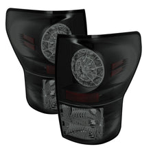 Load image into Gallery viewer, Spyder Toyota Tundra 07-13 LED Tail lights Black Smoke ALT-YD-TTU07-LED-BSM 5078254