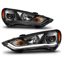 Load image into Gallery viewer, Anzo 2013-2015 Hyundai Genesis Projector Headlights w/ Plank Style Design B